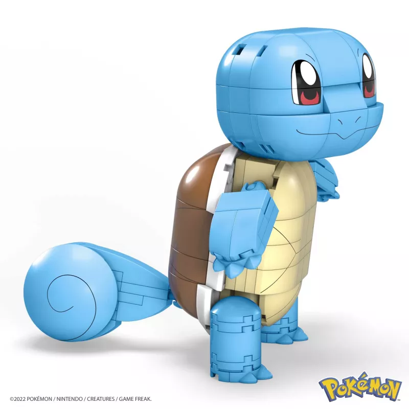 MEGA Pokémon Construx Build and Show Squirtle set de construcción, set de construcción, 7 año(s), plástico, 199 pieza(s), 339.3 g