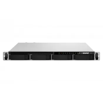 NAS QNAP TS-h987XU-RP en rack (1U) Intel Xeon E E-2334 16 GB DDR4 QuTS hero Black, plata