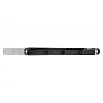 NAS QNAP TS-h987XU-RP en rack (1U) Intel Xeon E E-2334 16 GB DDR4 QuTS hero Black, plata