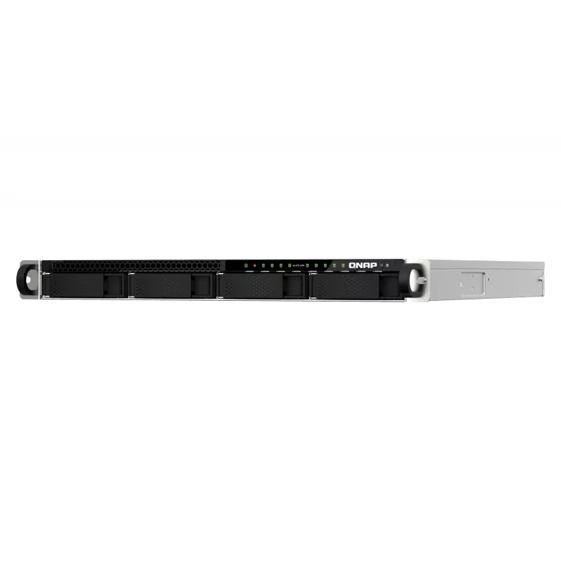 NAS QNAP TS-h987XU-RP en rack (1U) Intel Xeon E E-2334 16 GB DDR4 QuTS hero Black, plata