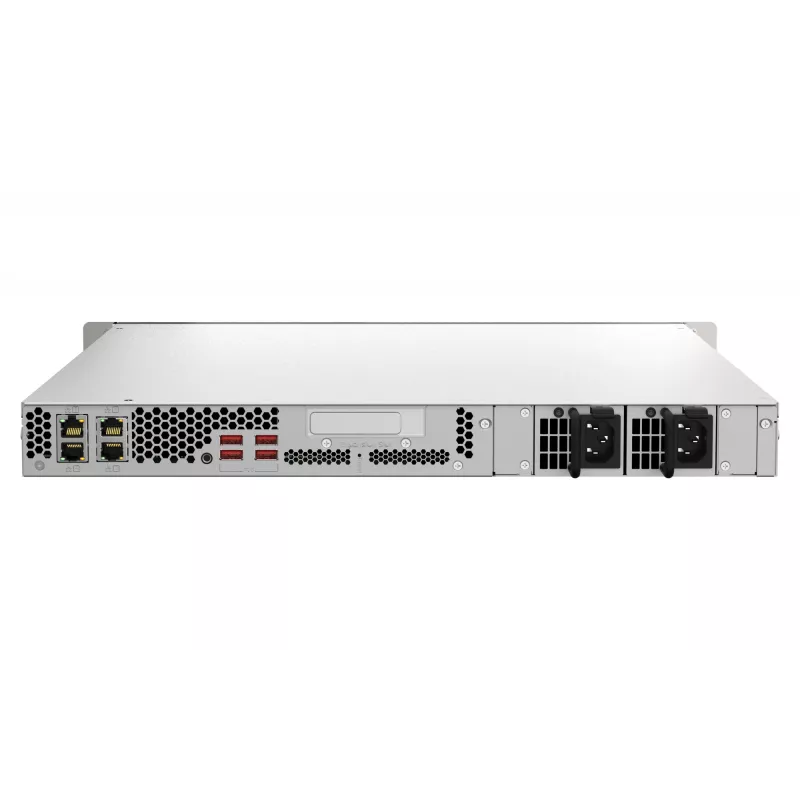 NAS QNAP TS-h987XU-RP en rack (1U) Intel Xeon E E-2334 16 GB DDR4 QuTS hero Black, plata
