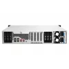 NAS QNAP TS-h1887XU-RP en rack (2U) Intel Xeon E E-2334 16 GB DDR4 0 TB QuTS hero Black, blanco