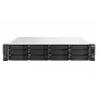NAS QNAP TS-H1887XU-RP en rack (2U) Intel Xeon E E-2336 32 GB DDR4 0 TB QuTS hero Black, blanco