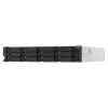 NAS QNAP TS-H1887XU-RP en rack (2U) Intel Xeon E E-2336 32 GB DDR4 0 TB QuTS hero Black, blanco