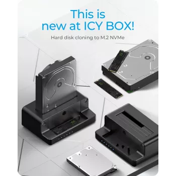 ICY BOX IB-2914MSCL-C31 USB 3.2 Gen 2 (3.1 Gen 2) Type-C negro