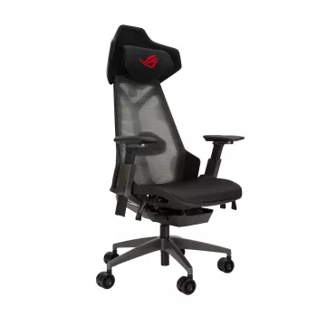 Silla de malla ASUS ROG Destrier Ergo con respaldo de malla negra 720mm 840mm 134cm