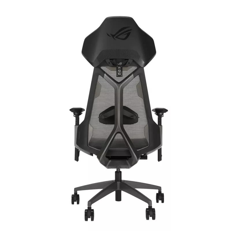Silla de malla ASUS ROG Destrier Ergo con respaldo de malla negra 720mm 840mm 134cm