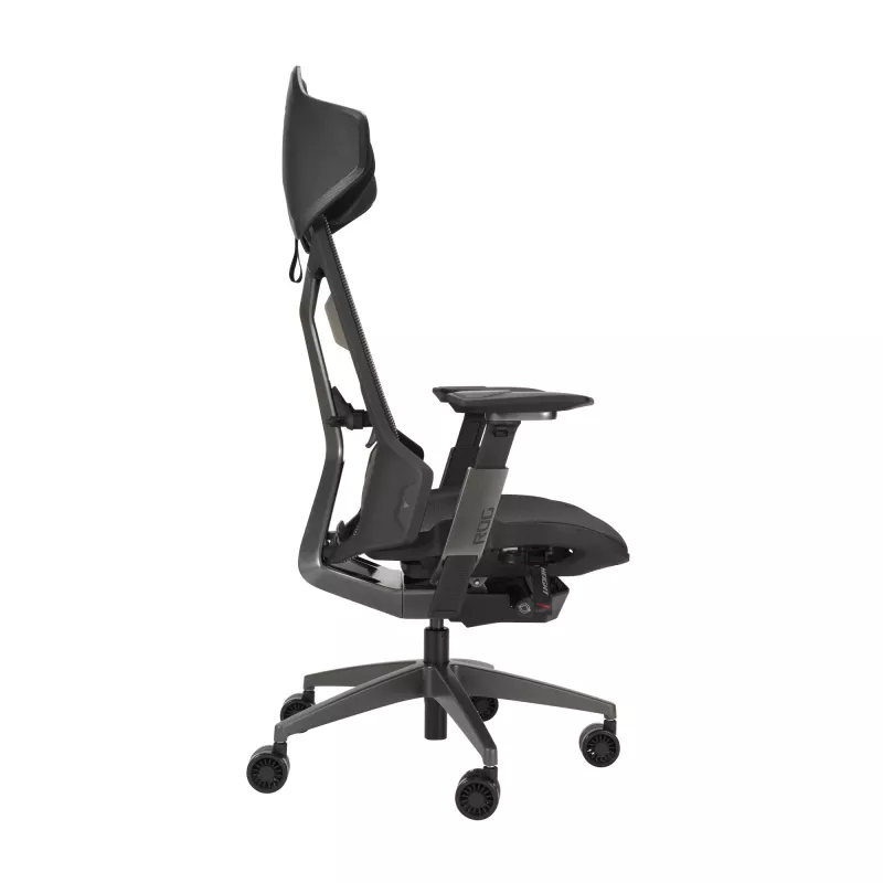 Silla de malla ASUS ROG Destrier Ergo con respaldo de malla negra 720mm 840mm 134cm