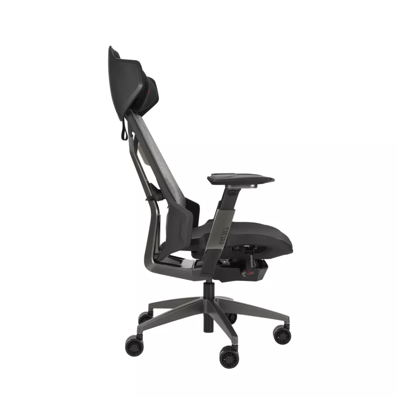 Silla de malla ASUS ROG Destrier Ergo con respaldo de malla negra 720mm 840mm 134cm