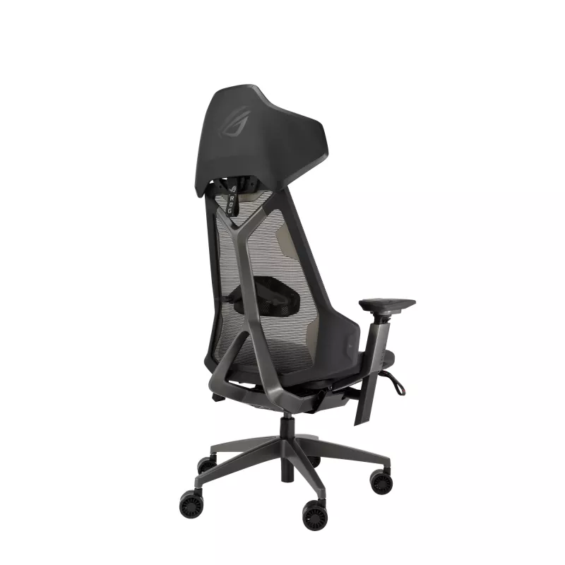 Silla de malla ASUS ROG Destrier Ergo con respaldo de malla negra 720mm 840mm 134cm