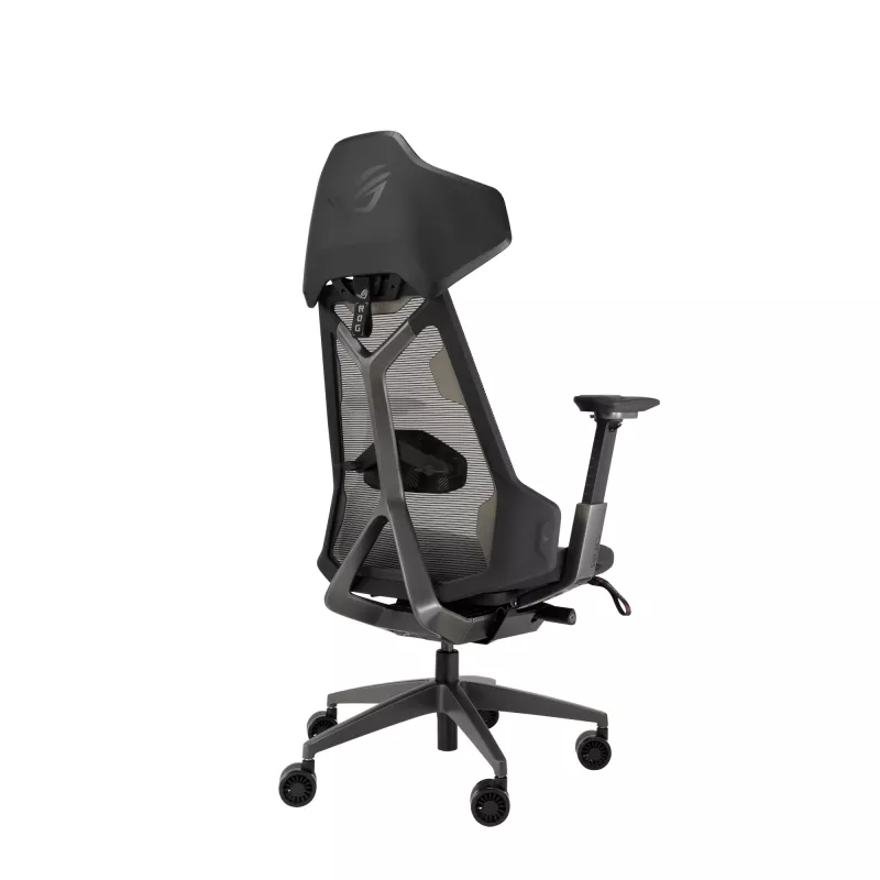 Silla de malla ASUS ROG Destrier Ergo con respaldo de malla negra 720mm 840mm 134cm
