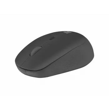 Ratón óptico inalámbrico Bluetooth NATEC Harrier 2, para diestros, 1600 DPI, Bluetooth 5.1, negro