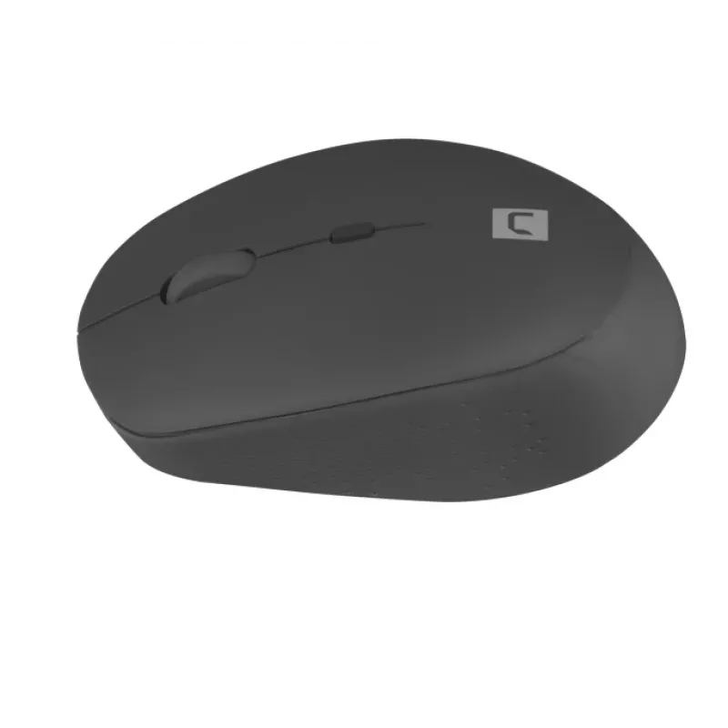 Ratón óptico inalámbrico Bluetooth NATEC Harrier 2, para diestros, 1600 DPI, Bluetooth 5.1, negro