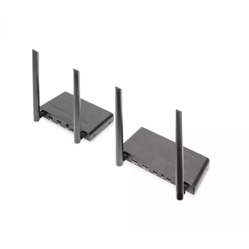Extensor KVM HDMI inalámbrico DIGITUS Set 200 m, Full HD