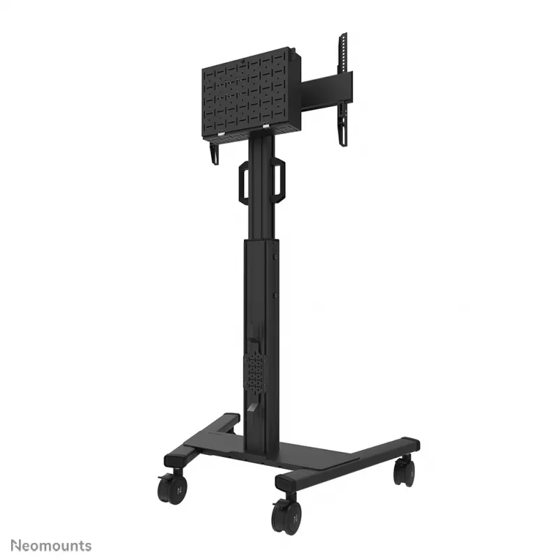 Carro de TV Neomounts FL50S-825BL1 37-75 inch - TÜV, negro, soporte de suelo fijo, acero, 70 kg, 94 cm (37 inch), 190,5 cm (75 inch)