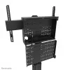 Carro de TV Neomounts FL50S-825BL1 37-75 inch - TÜV, negro, soporte de suelo fijo, acero, 70 kg, 94 cm (37 inch), 190,5 cm (75 inch)