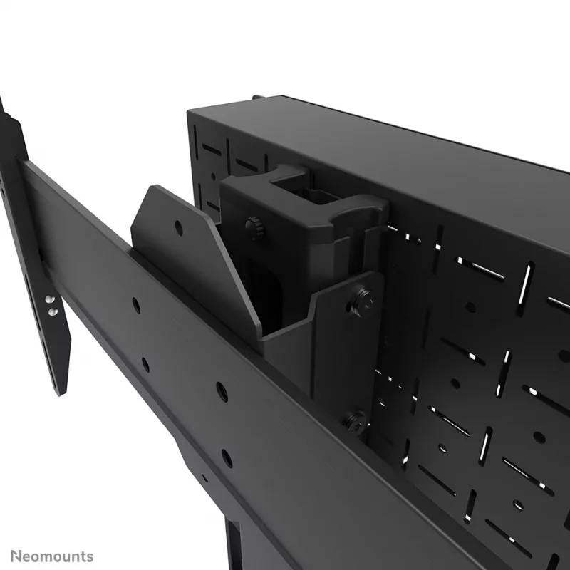 Carro de TV Neomounts FL50S-825BL1 37-75 inch - TÜV, negro, soporte de suelo fijo, acero, 70 kg, 94 cm (37 inch), 190,5 cm (75 inch)
