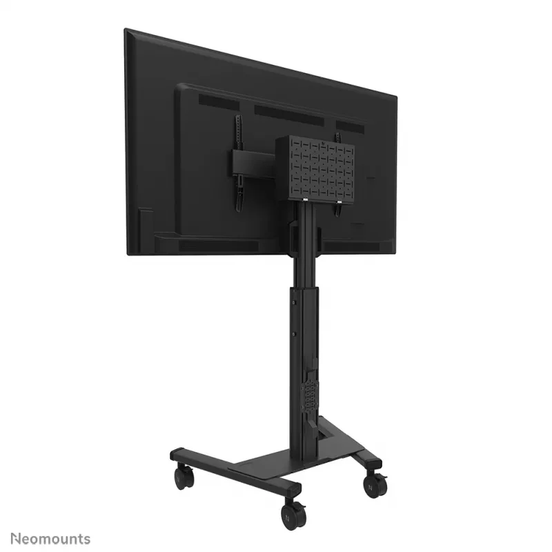 Carro de TV Neomounts FL50S-825BL1 37-75 inch - TÜV, negro, soporte de suelo fijo, acero, 70 kg, 94 cm (37 inch), 190,5 cm (75 inch)