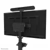 Carro de TV Neomounts FL50S-825BL1 37-75 inch - TÜV, negro, soporte de suelo fijo, acero, 70 kg, 94 cm (37 inch), 190,5 cm (75 inch)