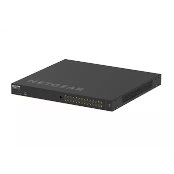 NETGEAR M4250-26G4XF-PoE+ conmutador gestionado L2/L3 Gigabit Ethernet (10/100/1000) Power over Ethernet (PoE) 1U negro