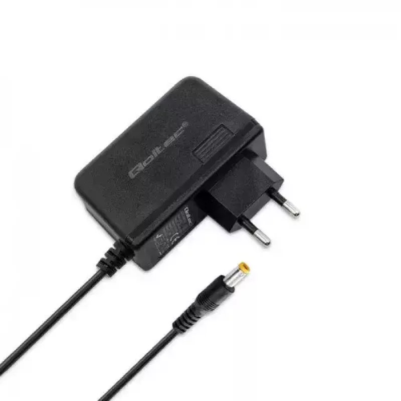 Fuente de alimentación para interiores Qoltec 51028 18W negra 220-240V