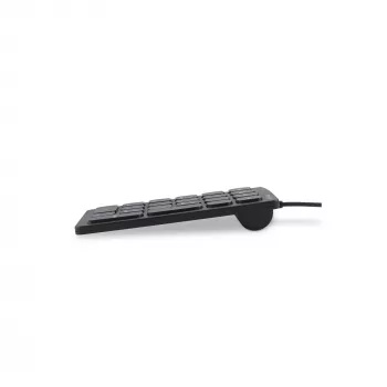 Teclado numérico con cable Kensington, USB, 21, portátil/PC, negro