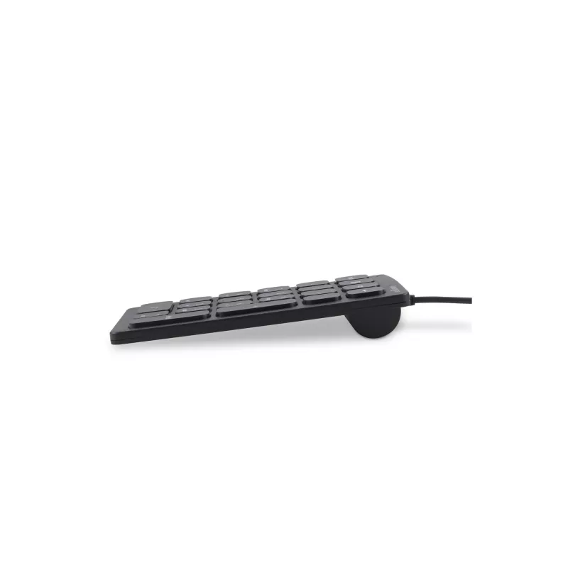 Teclado numérico con cable Kensington, USB, 21, portátil/PC, negro