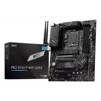 Placa base MSI PRO B760-P WIFI DDR4 LGA 1700 ATX