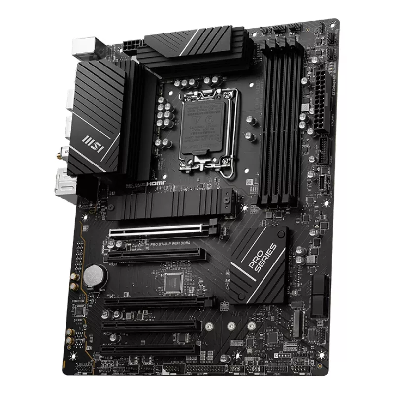Placa base MSI PRO B760-P WIFI DDR4 LGA 1700 ATX