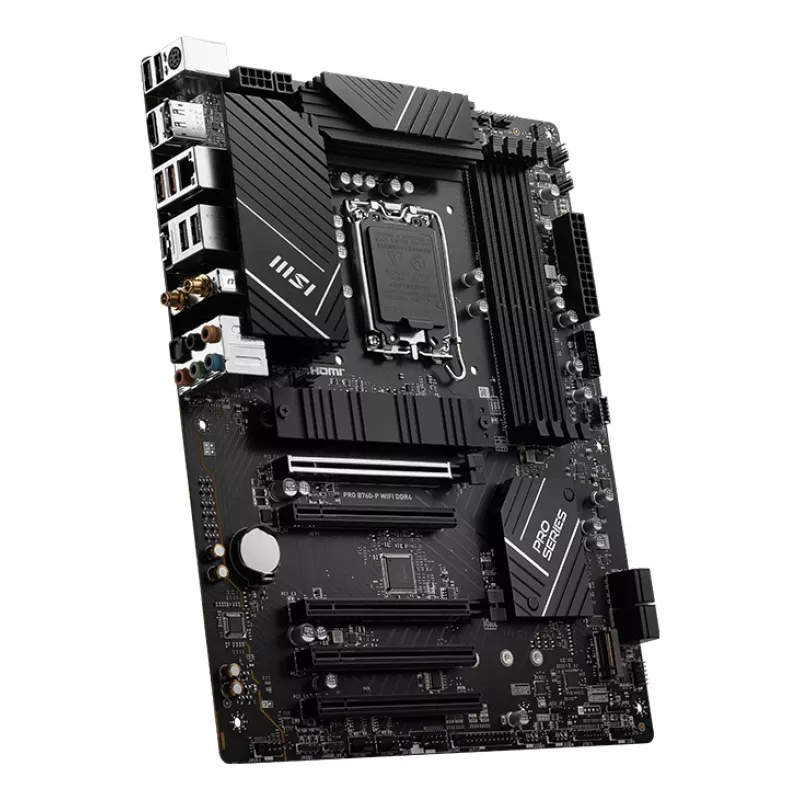 Placa base MSI PRO B760-P WIFI DDR4 LGA 1700 ATX