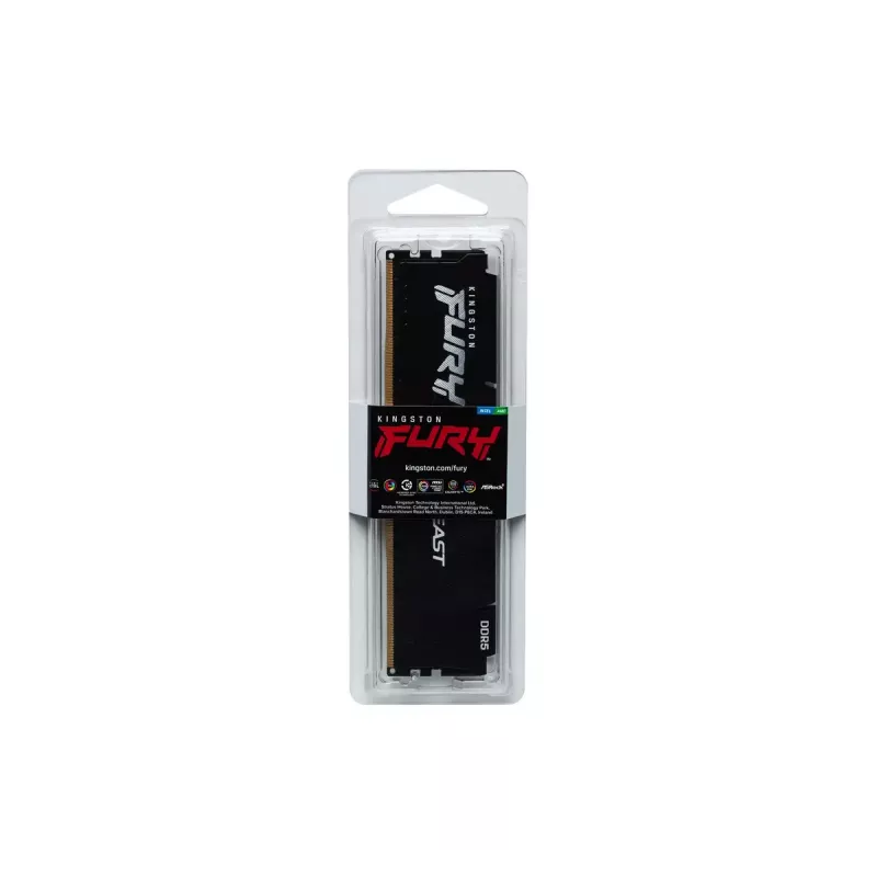 Kingston Technology FURY Beast 32GB 6000MT/s DDR5 CL36 DIMM Negro EXPO