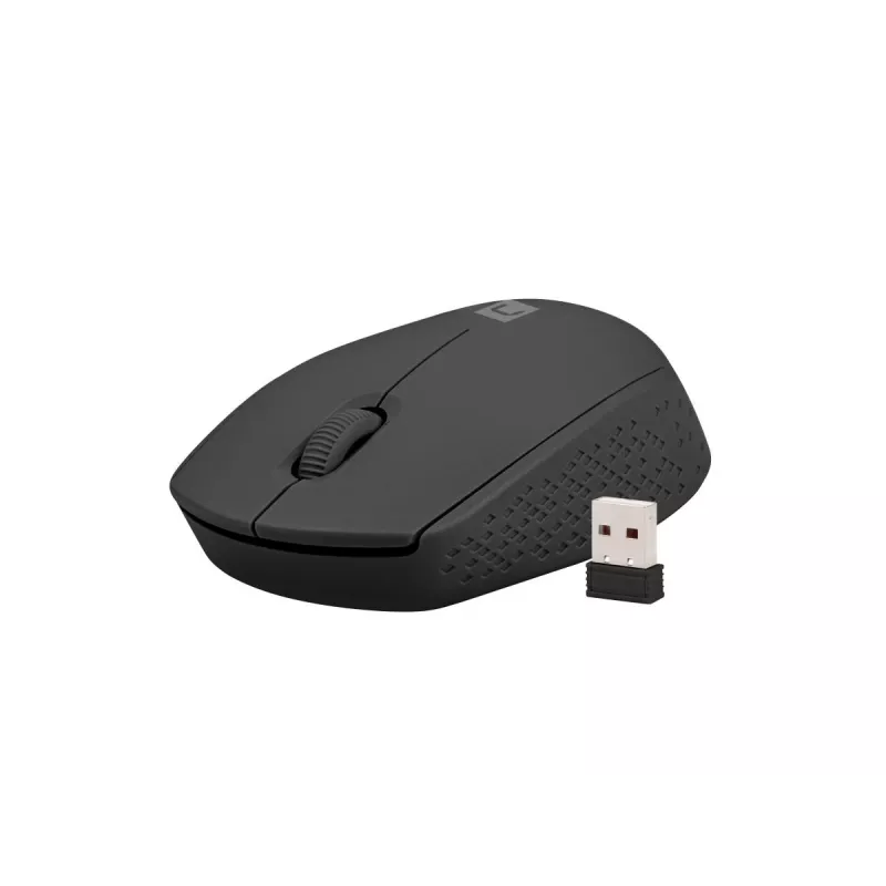 Ratón óptico inalámbrico NATEC NMY-2000, RF 2,4 GHz, 1600 DPI, 3 botones, pila AA