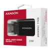 Cargador de pared Axagon ACU-QS24 QUICK and SMART, 2x conector USB QC3.0/AFC/FCP + 5V-1,2A, 24W