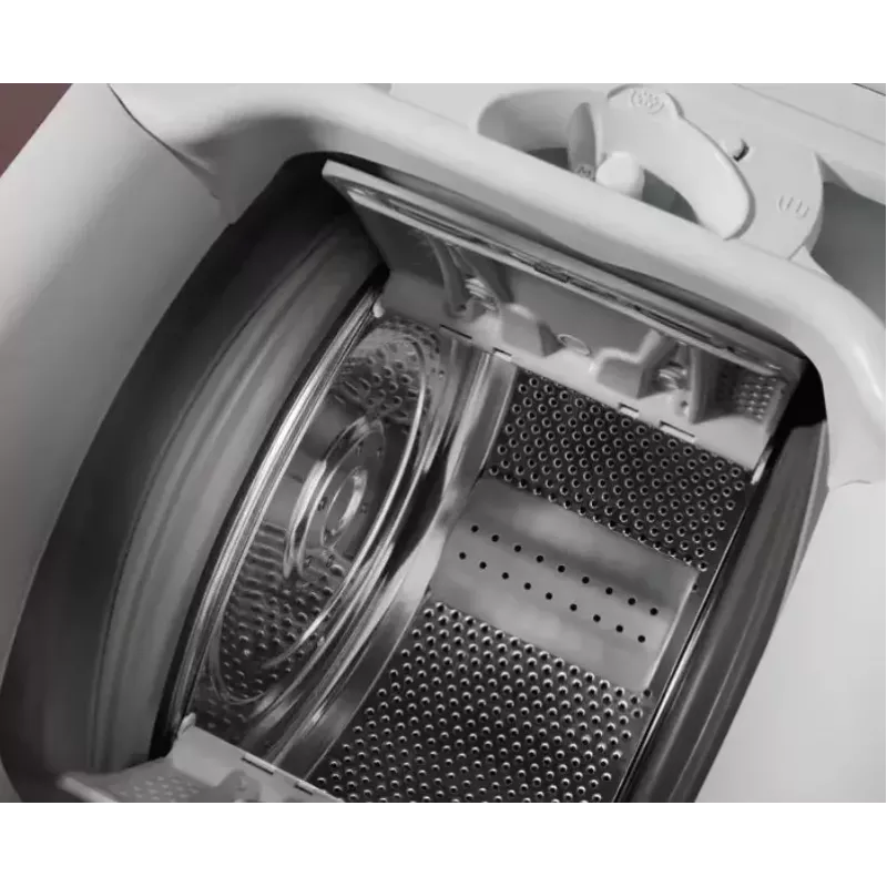 Lavadora de carga superior Electrolux EW5TN1507FP — 7 kg, 1000 rpm, tambor de 42 L, pantalla LCD, blanca