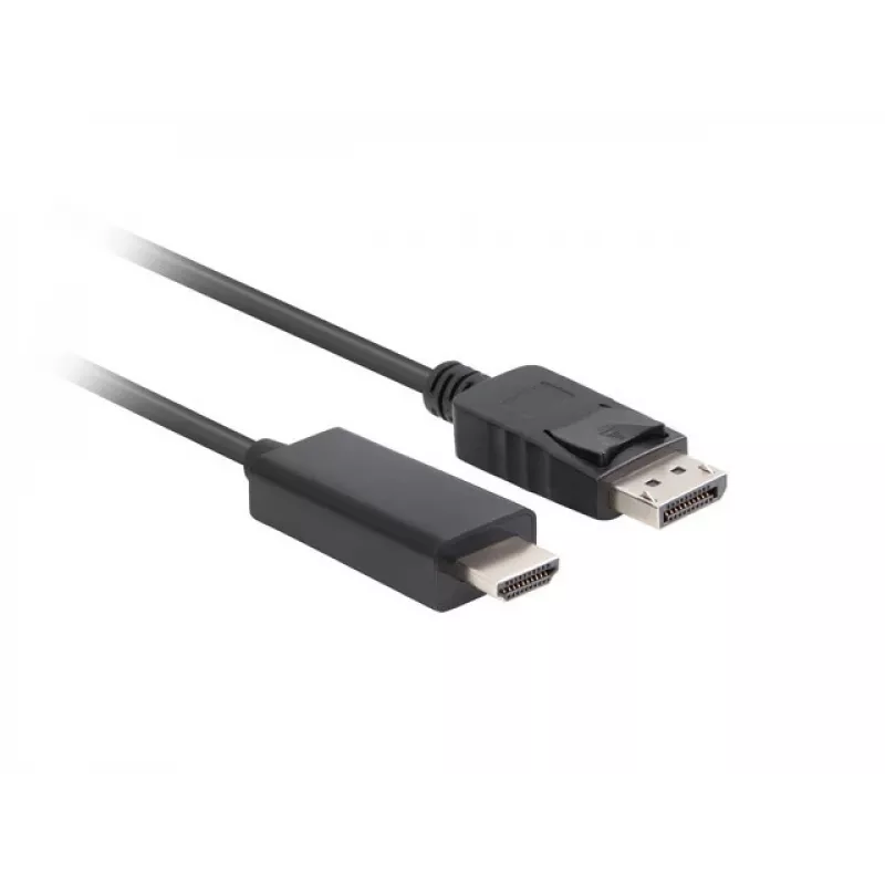 Adaptador de cable LANBERG DisplayPort HDMI Negro