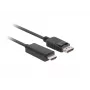 Cable DisplayPort a HDMI LANBERG CA-DPHD-11CC-0050-BK, DisplayPort 1.1 (conector macho) a HDMI (conector macho), 5 m, 1080p, 60 Hz