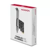 Axagon PCEA-P1N PCIe - 1 adaptador de puerto paralelo con SP y LP, PCIe, Paralelo, Hembra, Full-height / Low-profile, PCIe 2.0, China