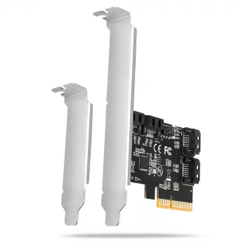 Controlador PCIe Axagon PCES-SA4X4 - 4 puertos SATA 6G internos, ASM1164, SP y LP