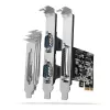 Axagon PCEA-PSN PCIe - 1 adaptador de puerto paralelo y 2 serie 250 kbps con SP y LP
