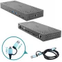 i-tec USB 3.0 / USB-C / Thunderbolt, 3x estación de acoplamiento 4K Gen 2 + Power Delivery 100W