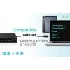 i-tec USB 3.0 / USB-C / Thunderbolt, 3x estación de acoplamiento 4K Gen 2 + Power Delivery 100W