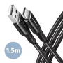 Cable USB Axagon BUCM-AM15AB USB 2.0 1,5 m USB A USB C Negro