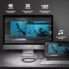 Cable Axagon RVC-HI2MC USB-C -> HDMI 2.0a 1,8m, 4K/60Hz HDR10