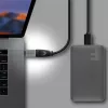 Adaptador Axagon RUCM-AFA USB-C (M) -> USB-A (F), USB 3.2 Gen 2, 3A, ALU