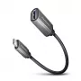 Adaptador de cable Axagon RUCM-AFAC USB-C (M) -> USB-A (H), 20 cm, USB 3.2 Gen 1, 3A, ALU