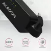 AXAGON ADE-XR adaptador de USB 2.0 Type-A a Fast Ethernet 10/100, RJ-45, Realtek RTL8152, negro, 23 g