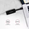 AXAGON ADE-XR adaptador de USB 2.0 Type-A a Fast Ethernet 10/100, RJ-45, Realtek RTL8152, negro, 23 g