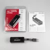 AXAGON ADE-XR adaptador de USB 2.0 Type-A a Fast Ethernet 10/100, RJ-45, Realtek RTL8152, negro, 23 g