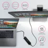 Hub Axagon HMC-6H4A USB 3.2 Gen 1, 4x USB-A, HDMI 4K/30Hz, PD 100W, cable USB-C de 20 cm
