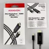 Cable adaptador Axagon RVDM-HI14C2 Mini DisplayPort a HDMI 4K 30Hz 1,8 m